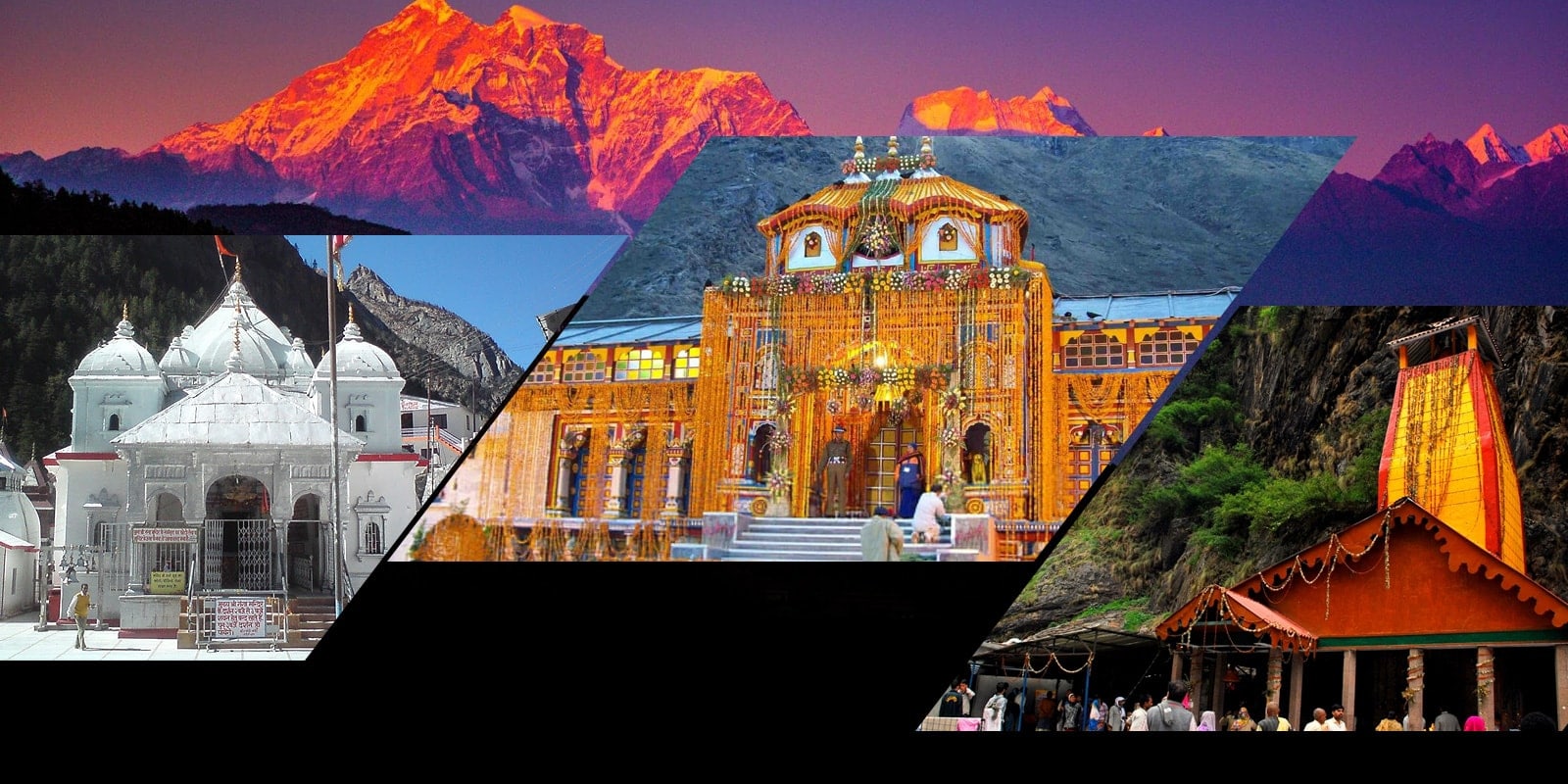 Teen Dham Yatra by car